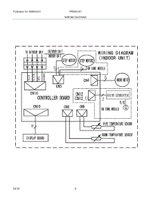 04 - Wiring Diagram parts for Frigidaire Air Conditioner FRS093LW11 from AppliancePartsPros.com