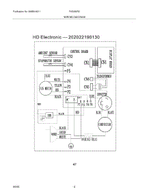 04 - Wiring Diagram parts for Frigidaire Air Conditioner FAS256R2AB from AppliancePartsPros.com