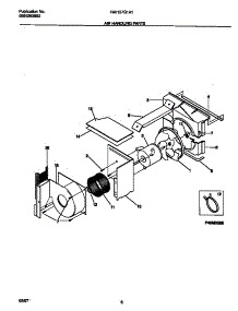 04 - Air Handling Parts parts for Frigidaire Air Conditioner FAV157G1A1 from AppliancePartsPros.com
