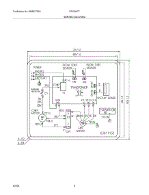 04 - Wiring Diagram parts for Frigidaire Air Conditioner FAX054P7A16 from AppliancePartsPros.com