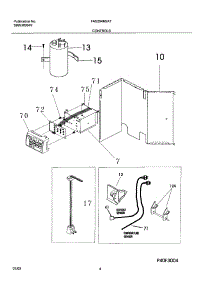 05 - Controls parts for Frigidaire Air Conditioner FAS294M2A1 from AppliancePartsPros.com