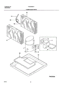 09 - Compressor Parts parts for Frigidaire Air Conditioner FAS294M2A1 from AppliancePartsPros.com
