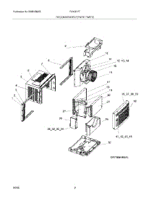 03 - Replacement Parts parts for Frigidaire Air Conditioner FAX051P7A5 from AppliancePartsPros.com