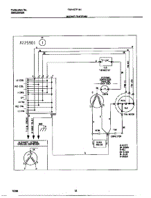 07 - Wiring Diagram parts for Frigidaire Air Conditioner FEV157F1A1 from AppliancePartsPros.com