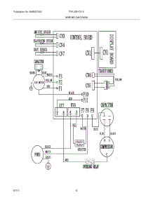 04 - Wiring Diagram parts for Frigidaire Air Conditioner FRA10EHT210 from AppliancePartsPros.com