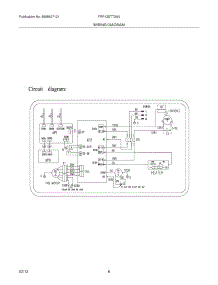 04 - Wiring Diagram parts for Frigidaire Air Conditioner FRP12ETT2A0 from AppliancePartsPros.com