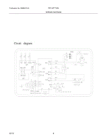 04 - Wiring Diagram parts for Frigidaire Air Conditioner FRP12PTT2R0 from AppliancePartsPros.com