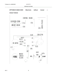 06 - Wiring Diagram parts for Frigidaire Air Conditioner LRA127CT15 from AppliancePartsPros.com