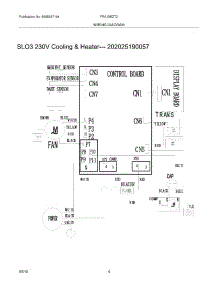 04 - Wiring Diagram parts for Frigidaire Air Conditioner FRA12EZT20 from AppliancePartsPros.com