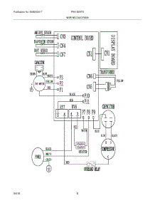 06 - Wiring Diagram parts for Frigidaire Air Conditioner FRA18EMT21 from AppliancePartsPros.com