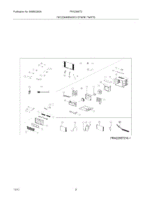 03 - Recommended Spare Parts parts for Frigidaire Air Conditioner FRA226ST214 from AppliancePartsPros.com