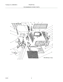 03 - Recommended Spare Parts parts for Frigidaire Air Conditioner FRS22PYC20 from AppliancePartsPros.com