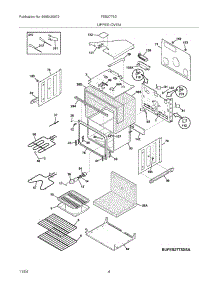 05 - Upper Oven parts for Frigidaire Oven FEB27T5DSA from AppliancePartsPros.com