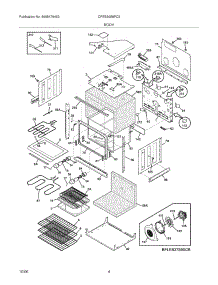 05 - Body parts for Frigidaire Oven CPEB30S9FC2 from AppliancePartsPros.com