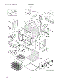 05 - Body parts for Frigidaire Oven CPEB30S9FC4 from AppliancePartsPros.com