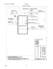 08 - Wiring Diagram parts for Frigidaire Oven FEB24S5ASE from AppliancePartsPros.com