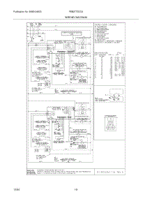 10 - Wiring Diagram parts for Frigidaire Oven FEB27T5DCA from AppliancePartsPros.com