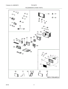 03 - Recommended Spare Parts parts for Frigidaire Air Conditioner FRA182MT20 from AppliancePartsPros.com