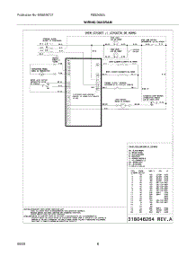 08 - Wiring Diagram parts for Frigidaire Oven FEB24S5ABD from AppliancePartsPros.com