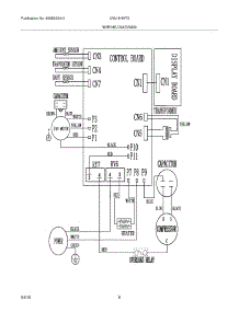 06 - Wiring Diagram parts for Frigidaire Air Conditioner LRA18HMT21 from AppliancePartsPros.com