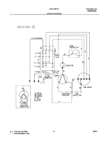 12 - Wiring Diagram parts for Frigidaire Air Conditioner GAC052K7A1 from AppliancePartsPros.com