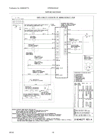 08 - Wiring Diagram parts for Frigidaire Range CFEW3025LSA from AppliancePartsPros.com