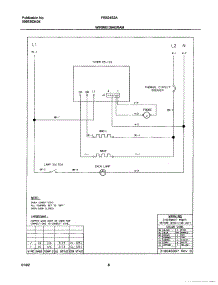 08 - Wiring Diagram parts for Frigidaire Oven FEB24S2ABA from AppliancePartsPros.com