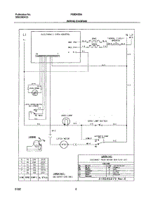 08 - Wiring Diagram parts for Frigidaire Oven FEB24S5ASA from AppliancePartsPros.com