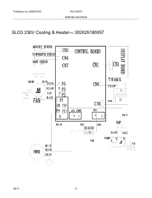 04 - Wiring Diagram parts for Frigidaire Air Conditioner LRA12HZT210 from AppliancePartsPros.com