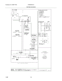 10 - Wiring Diagram parts for Frigidaire Oven CFEB30S5DC4 from AppliancePartsPros.com