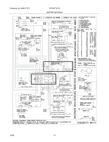 14 - Wiring Diagram parts for Frigidaire Oven CPEB30T9FC2 from AppliancePartsPros.com