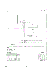 08 - Wiring Diagram parts for Frigidaire Oven FEB24S2ASF from AppliancePartsPros.com