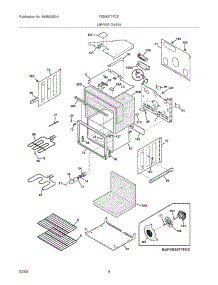 05 - Upper Oven parts for Frigidaire Oven FEB30T7FCE from AppliancePartsPros.com
