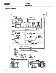 05 - Wiring Diagram parts for Frigidaire Oven FEB386WECA from AppliancePartsPros.com