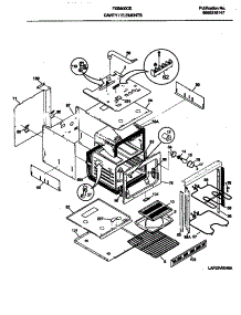 03 - Cavity / Elements parts for Frigidaire Oven FEB500CEBH from AppliancePartsPros.com