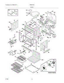 05 - Body parts for Frigidaire Oven FEB27S6DBB from AppliancePartsPros.com