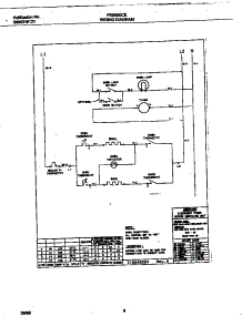 05 - Wiring Diagram parts for Frigidaire Oven FEB500CEBG from AppliancePartsPros.com