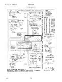 14 - Wiring Diagram parts for Frigidaire Oven FEB27T6FCB from AppliancePartsPros.com