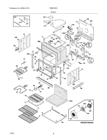 05 - Body parts for Frigidaire Oven FEB27S6DBA from AppliancePartsPros.com