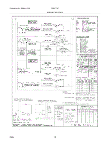 10 - Wiring Diagram parts for Frigidaire Oven FEB27T6CSA from AppliancePartsPros.com
