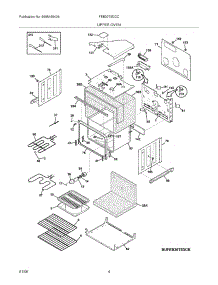 05 - Upper Oven parts for Frigidaire Oven FEB30T5DCC from AppliancePartsPros.com