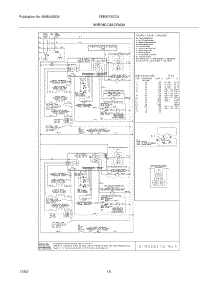 10 - Wiring Diagram parts for Frigidaire Oven FEB30T6DCA from AppliancePartsPros.com