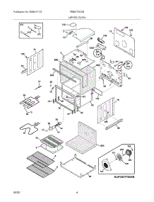 05 - Upper Oven parts for Frigidaire Oven FEB27T6DCB from AppliancePartsPros.com