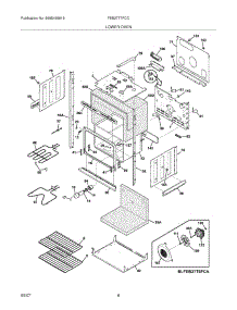 07 - Lower Oven parts for Frigidaire Oven FEB27T7FCC from AppliancePartsPros.com