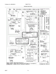 14 - Wiring Diagram parts for Frigidaire Oven FEB27T7FCC from AppliancePartsPros.com