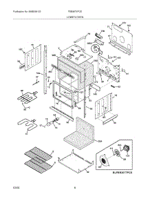 07 - Lower Oven parts for Frigidaire Oven FEB30T6FCE from AppliancePartsPros.com