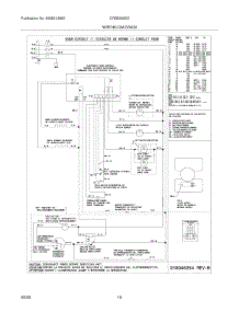 10 - Wiring Diagram parts for Frigidaire Oven CFEB30S5DS7 from AppliancePartsPros.com