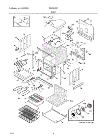 05 - Body parts for Frigidaire Oven CGEB30S9FS3 from AppliancePartsPros.com