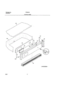 03 - Control Panel parts for Frigidaire Oven FEB24S2ASB from AppliancePartsPros.com