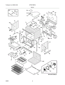 05 - Body parts for Frigidaire Oven CPEB27S9FC4 from AppliancePartsPros.com